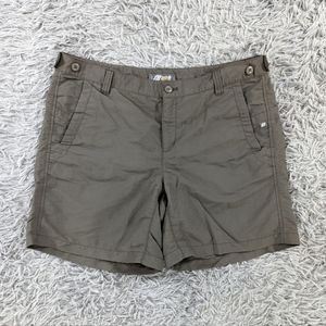 Eddie Bauer Olive Green Women’s Cargo-Style Shorts